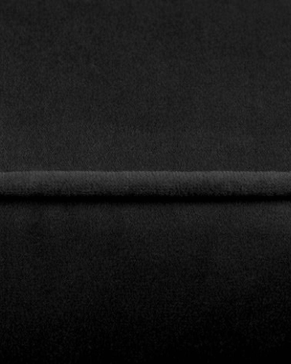 Erin Cushion Plain Black