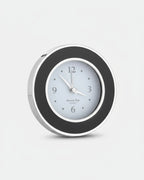 Black And Silver Alarm Clock