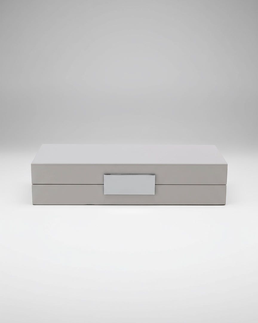 Chiffon Lacquer Box With Silver