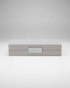 Chiffon Lacquer Box With Silver