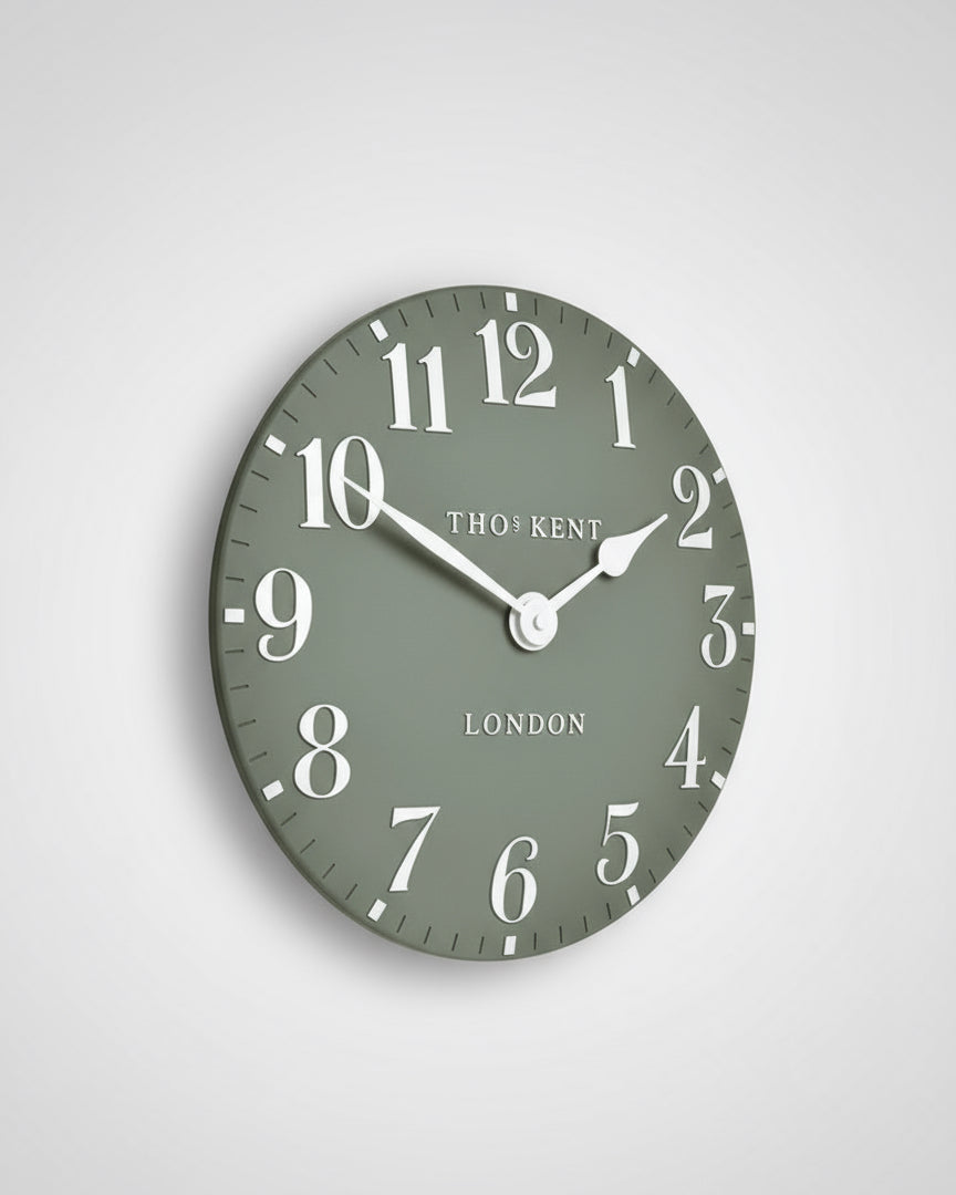 Arabic Seagrass Wall Clock