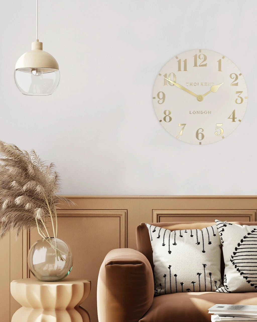 Arabic Wall Clock Limestone