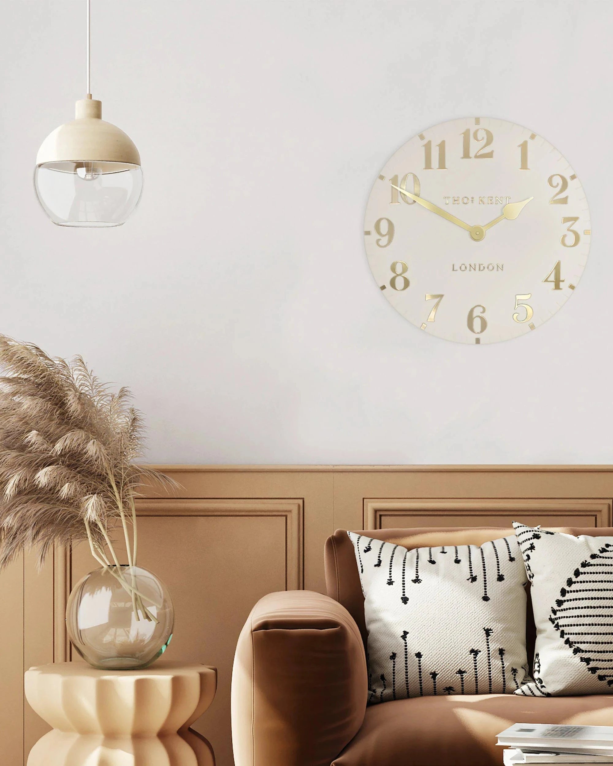 Arabic Wall Clock Limestone