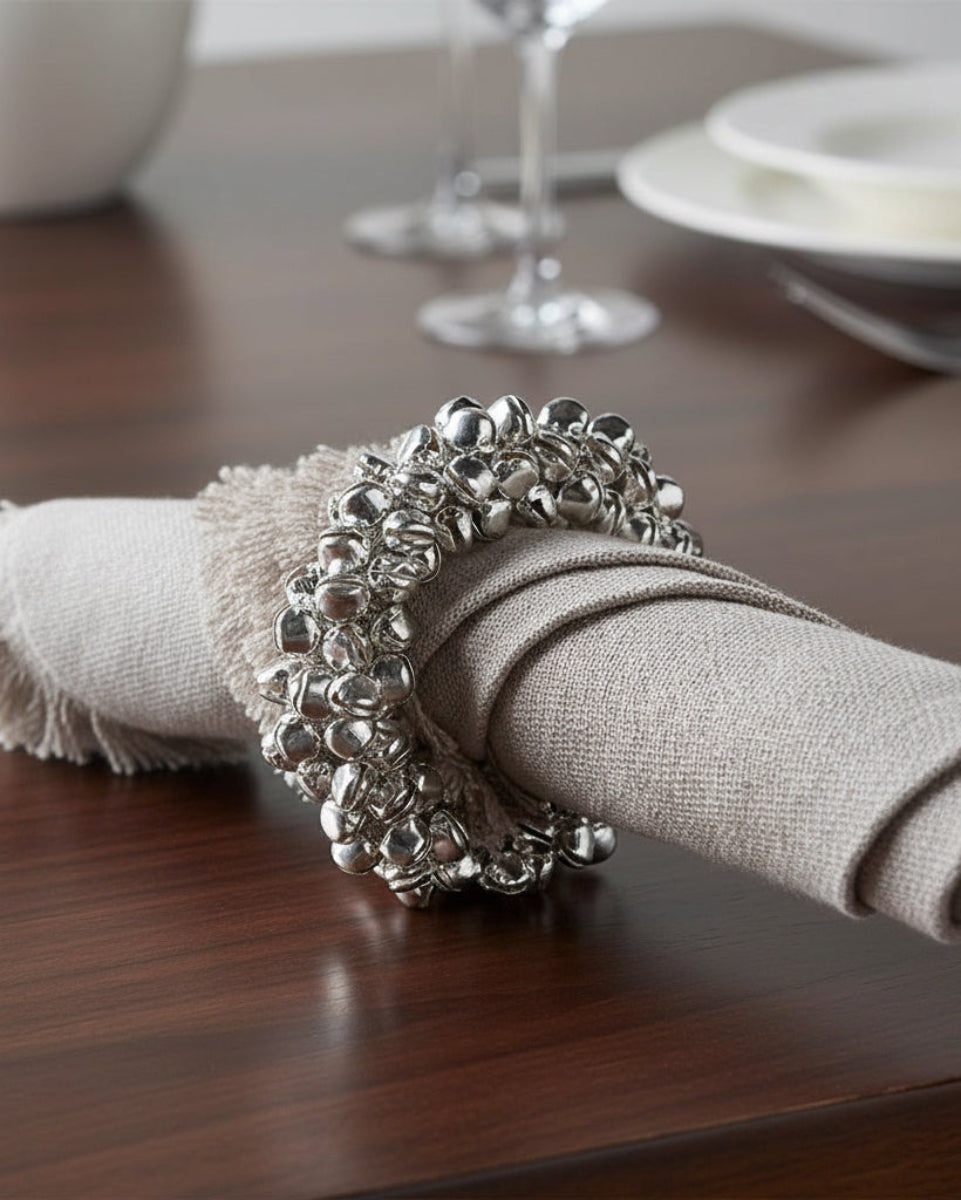 Set of 4 Bell Napkin Holders