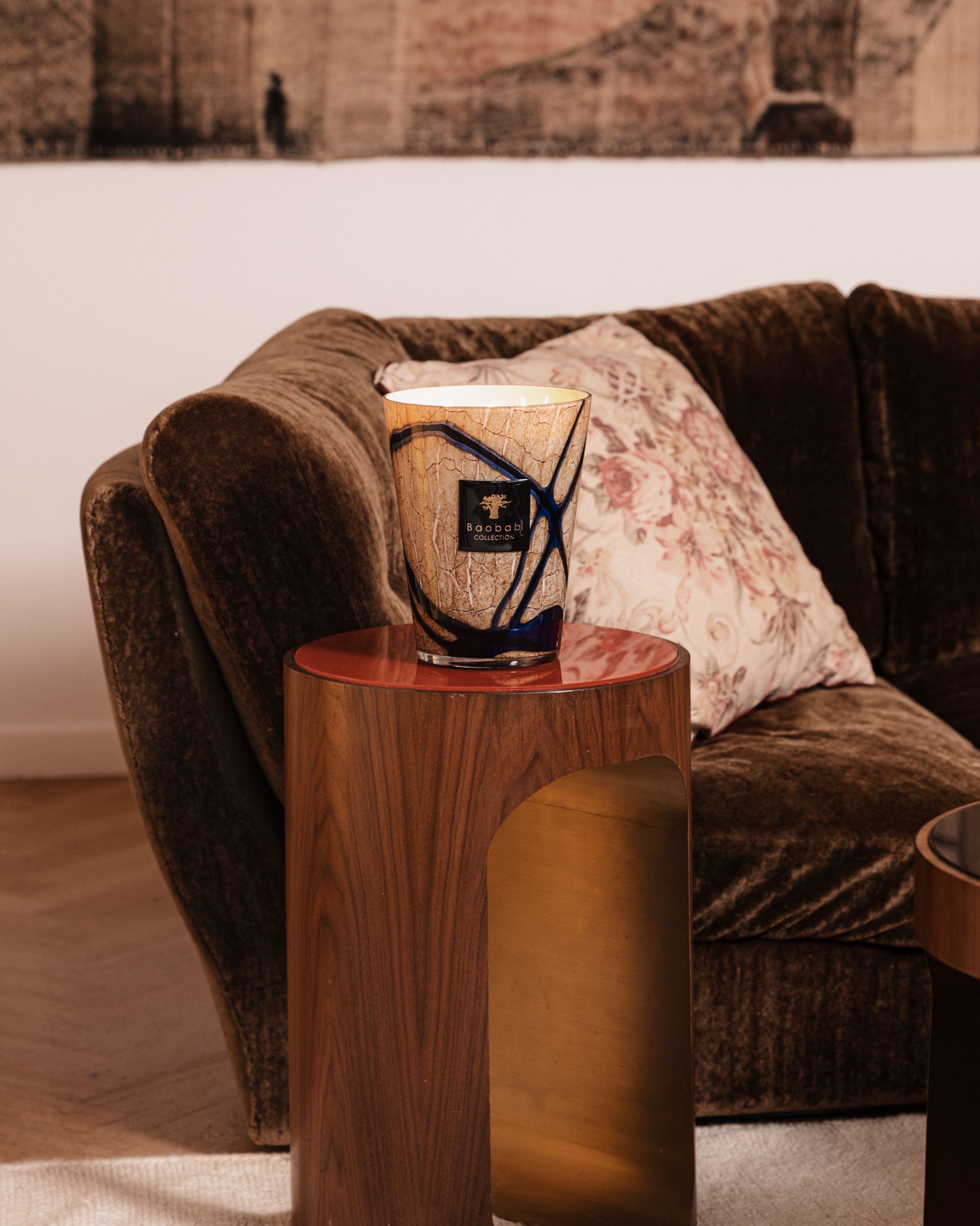Baobab Stones Lazuli Candle
