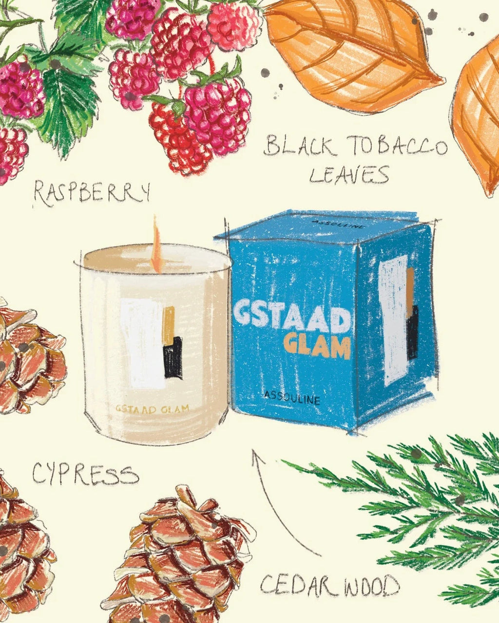 Gstaad Glam Candle