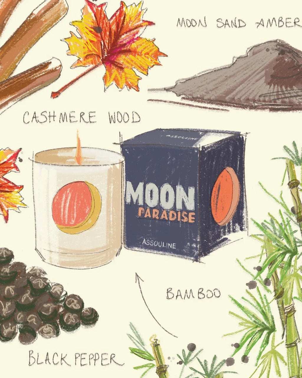 Moon Paradise Candle