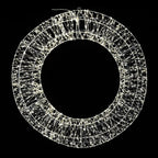 960 LED 38cm Lit Wreath