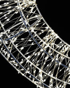 960 LED 38cm Lit Wreath