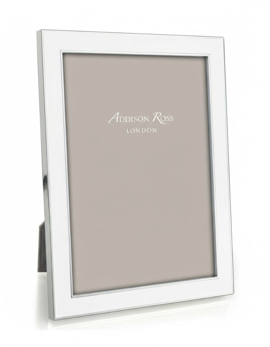 Enamel & Silver Frame