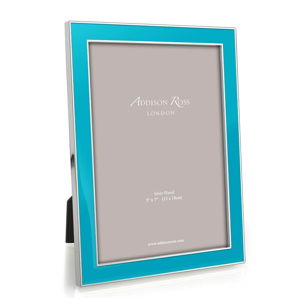 Blue enamel Frame 4x6