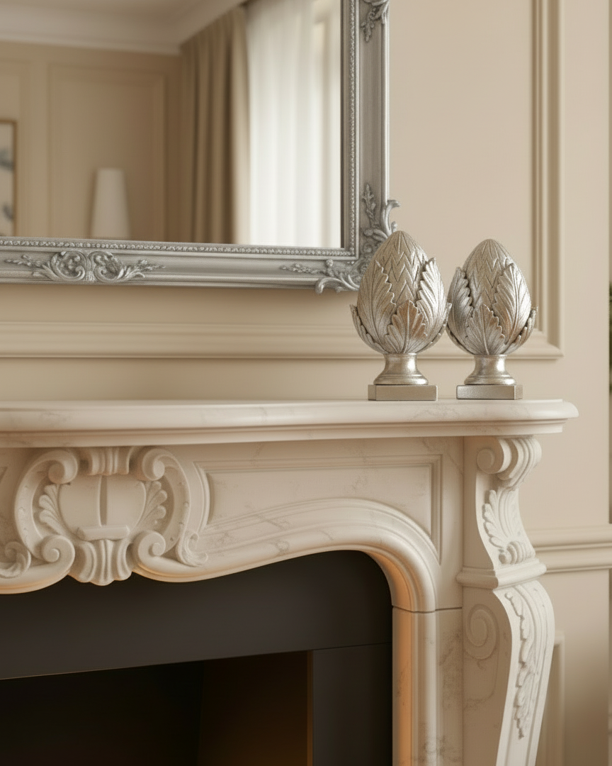 Pair of Artichoke Ornaments