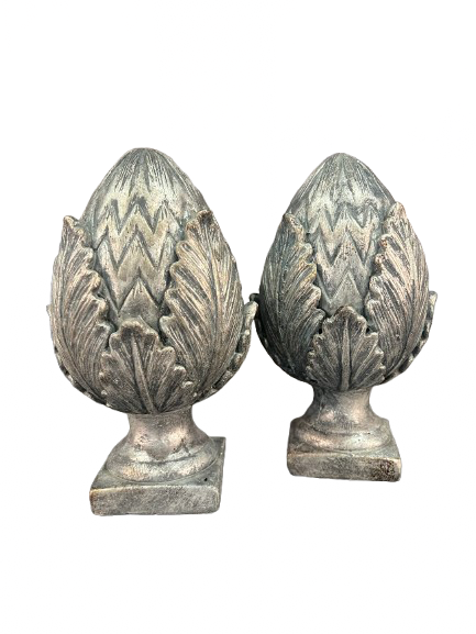 Pair of Artichoke Ornaments