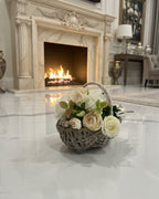 Basket with Bouquet