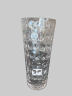 Bobble Effect Glass Vase