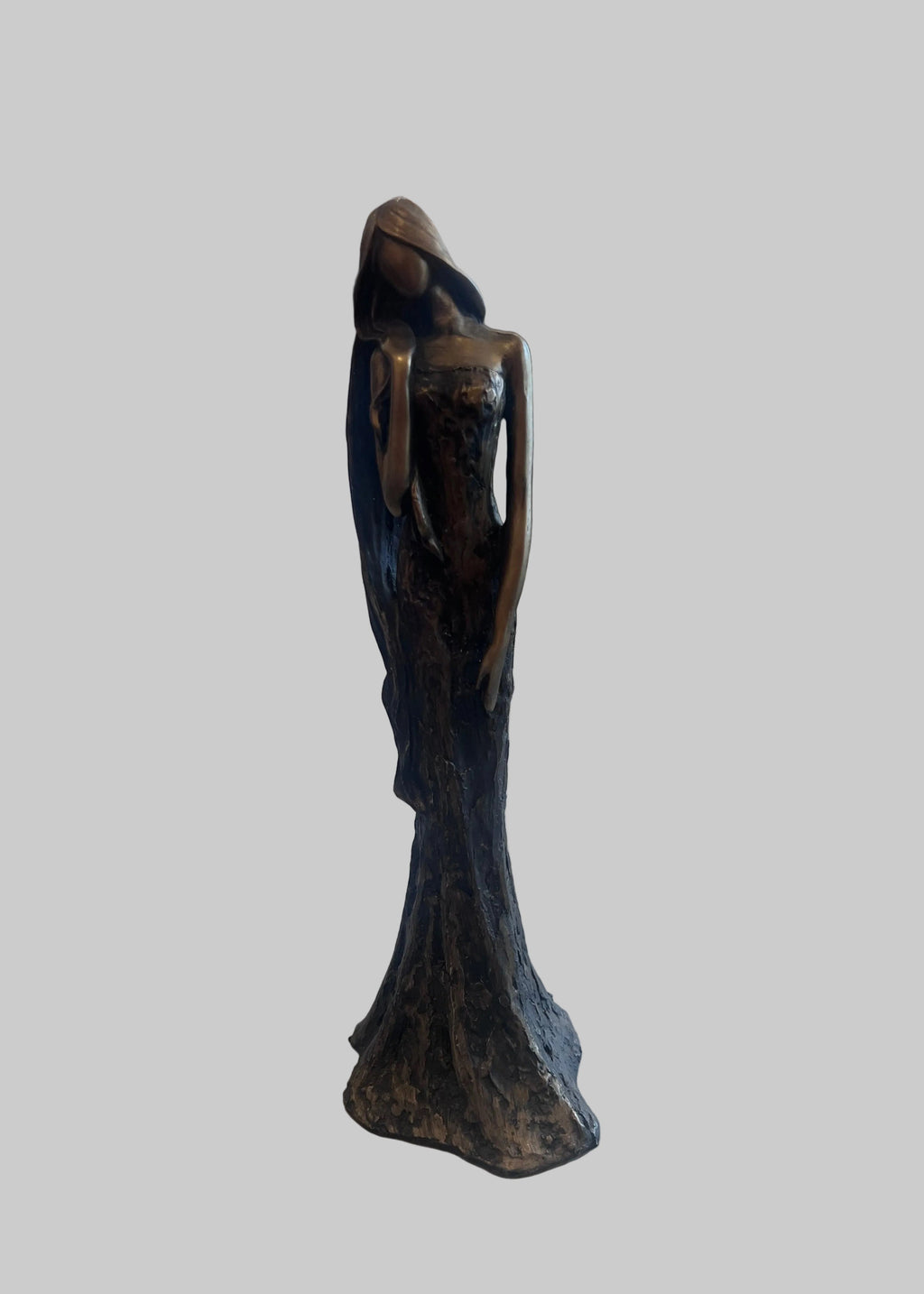 Bronze Elegant Lady Statue