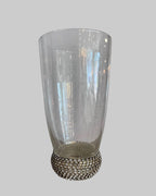 Silver Diamanté Base Water Glass