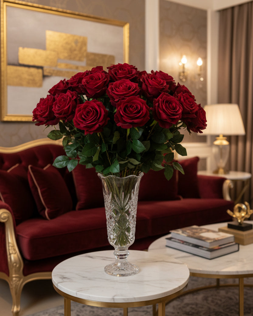 Large Velvet Red Rose was £8.50 Now