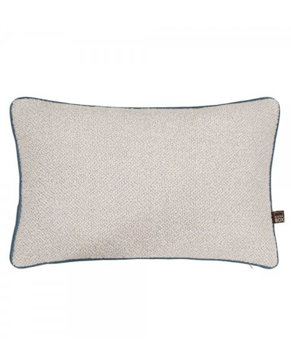 Leighton Ecru/Navy Cushion