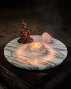 Clear glass Tea Light Holder
