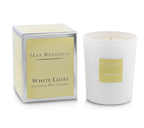 Max Benjamin White Lilies Scented Candle