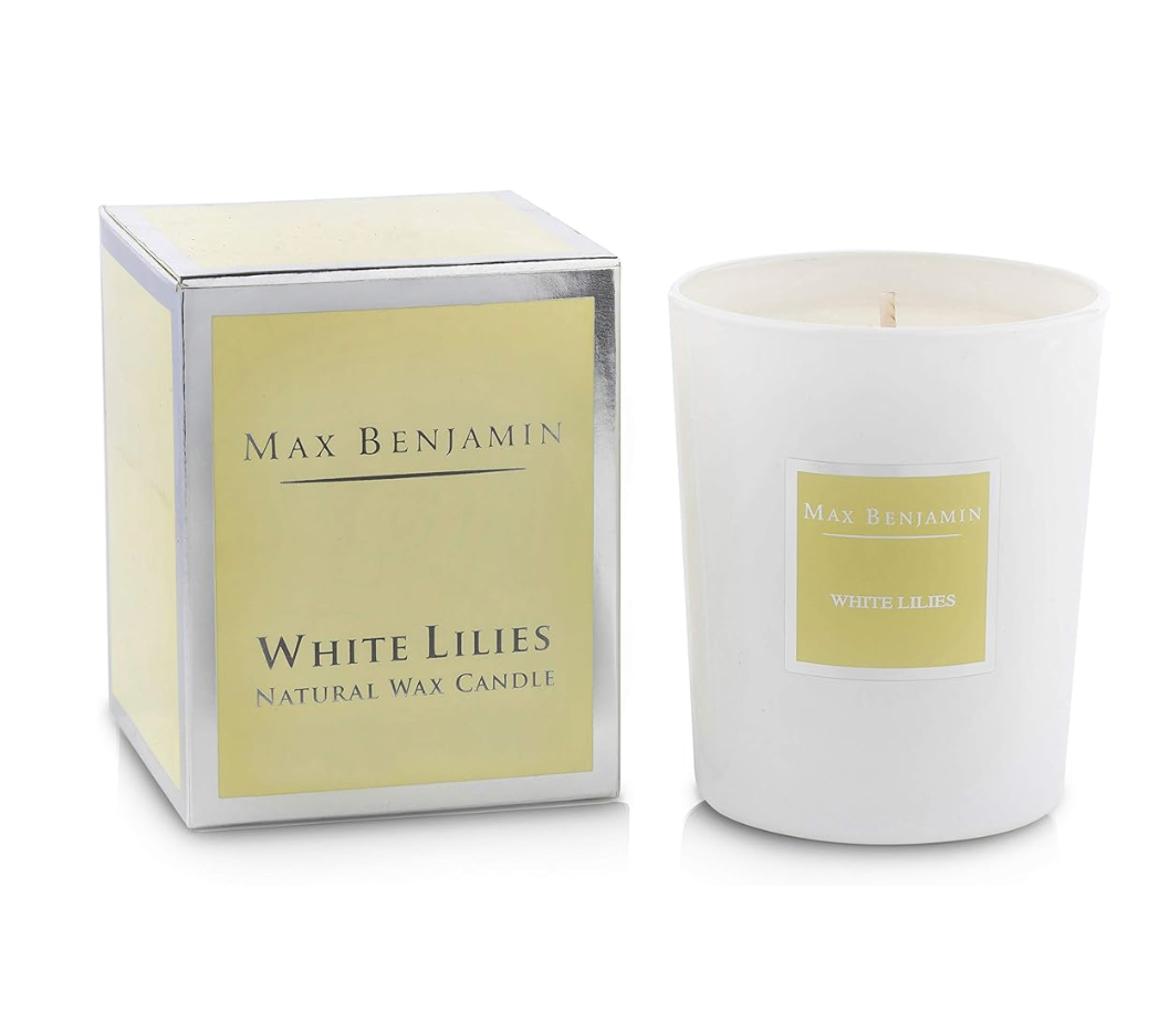 Max Benjamin White Lilies Scented Candle