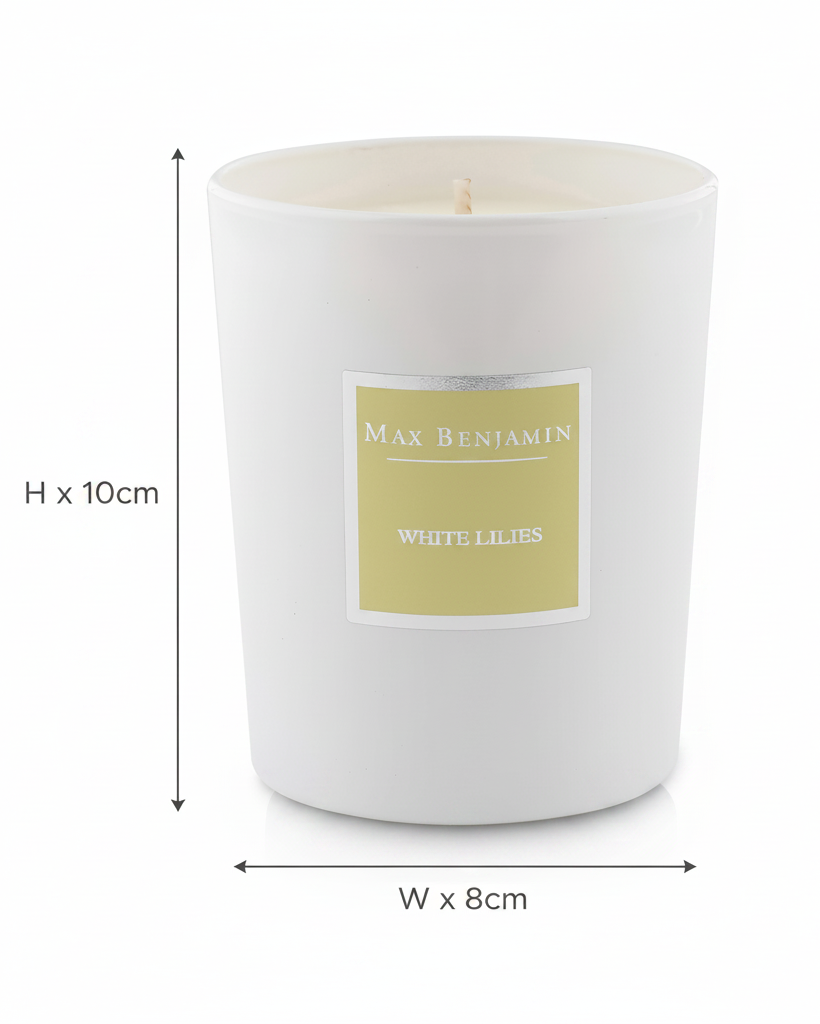 Max Benjamin White Lilies Scented Candle