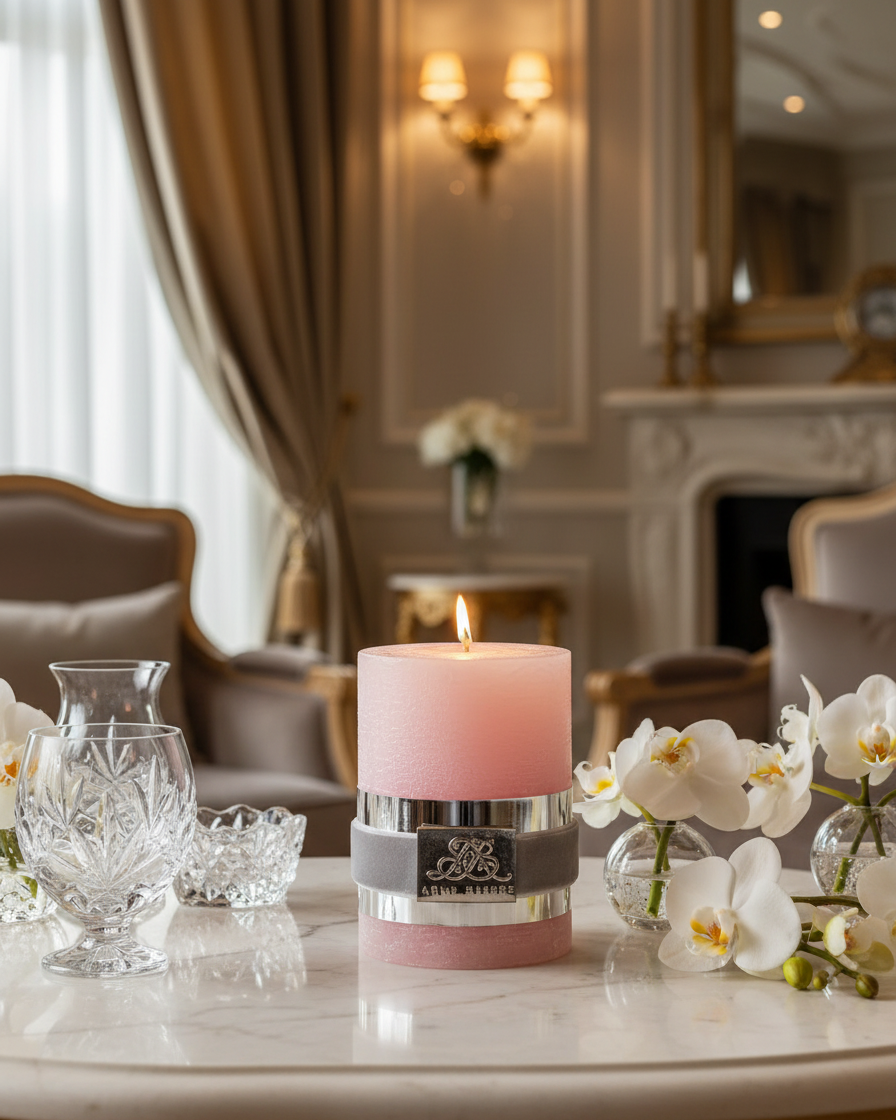 LB Small Blush Pink Candle