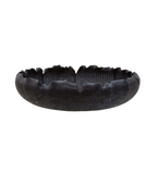 Broc Black Textured Bowl