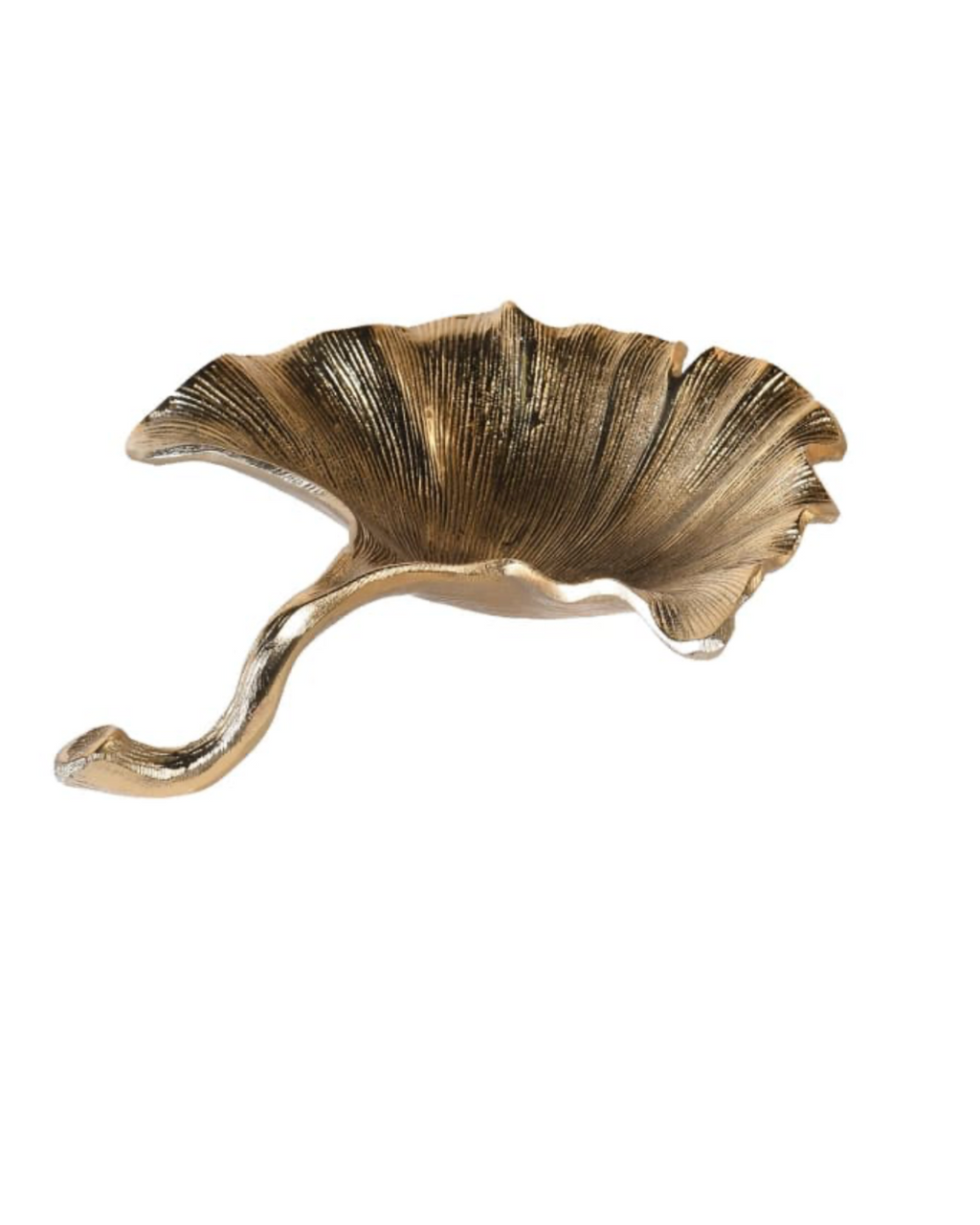 Small Gold Ginko Leaf Dish