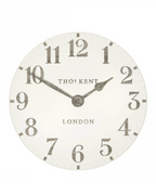 12" Arabic Wall Clock Limestone