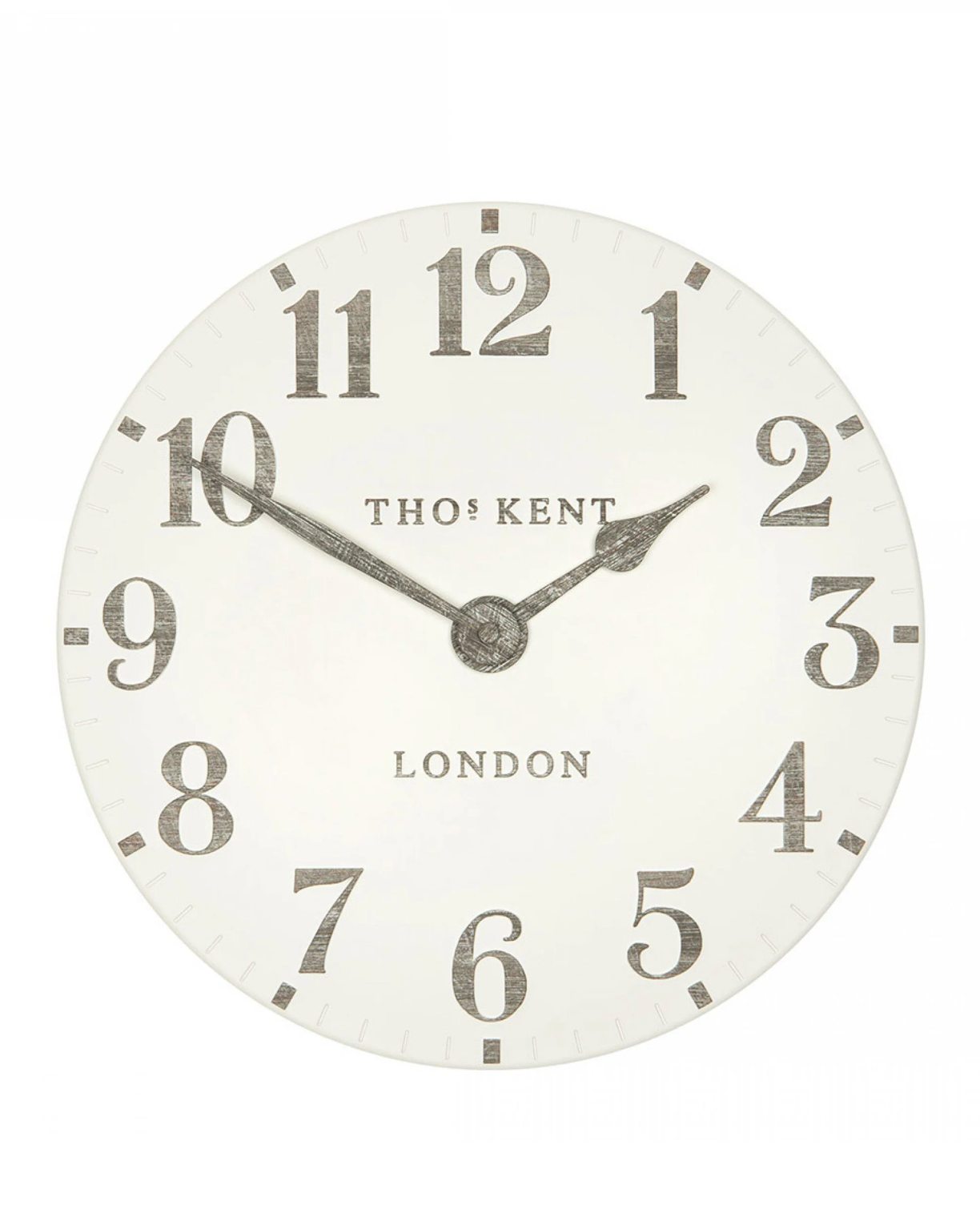 12" Arabic Wall Clock Limestone