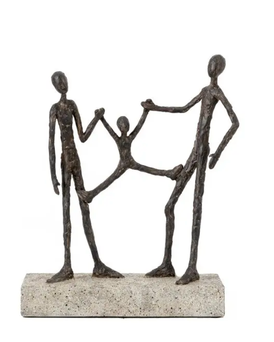 Swinging Family Sculpture