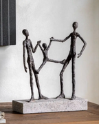 Swinging Family Sculpture