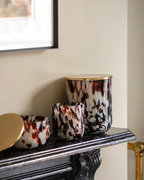 Confetti Brown Candle