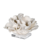 Small Faux Coral On Base Ornament