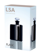 LSA Black Flask Decanter