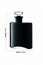 LSA Black Flask Decanter