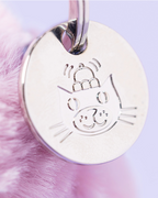 Thistlepop Blossom Bunny Bag Charm