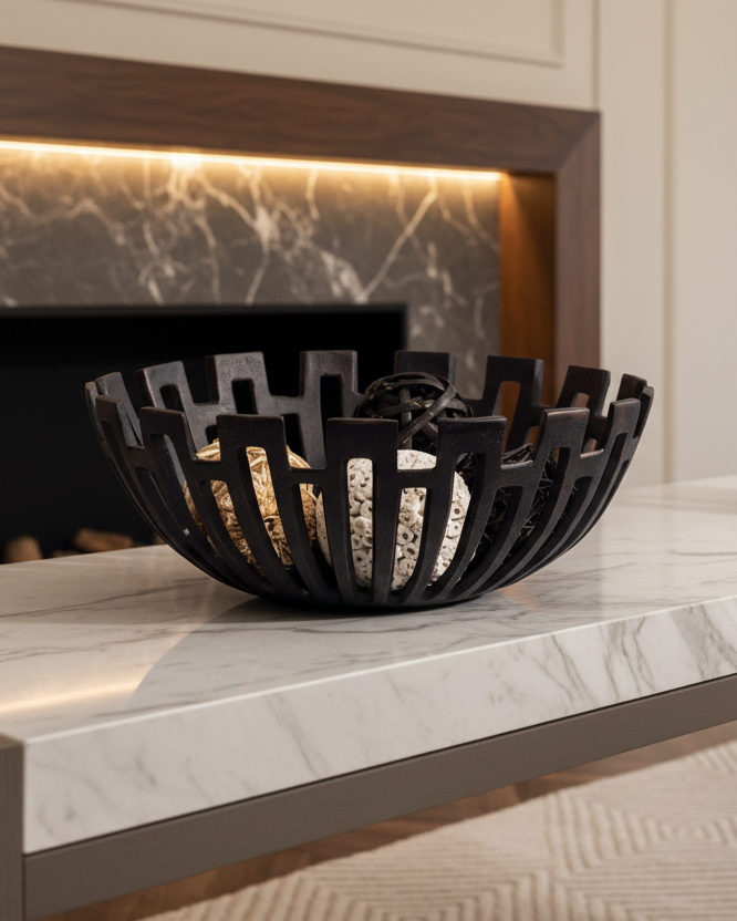 Round Perforated Bowl