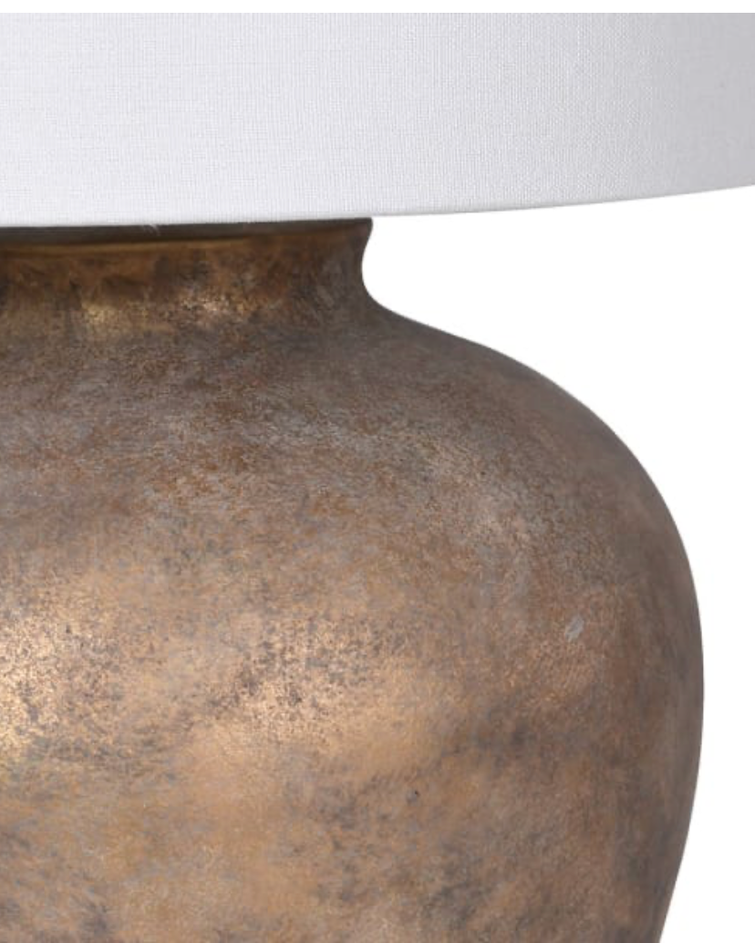 Chestnut Table Lamp With Shade