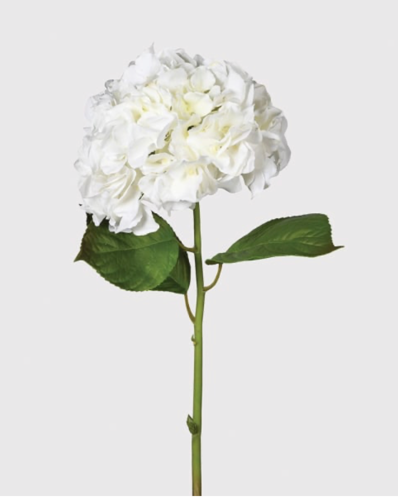 Real Touch White Hydrangea