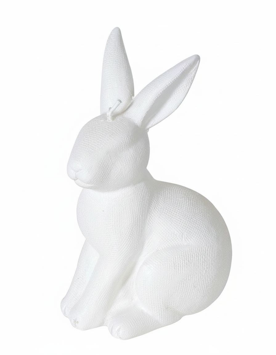 White Rabbit Candle