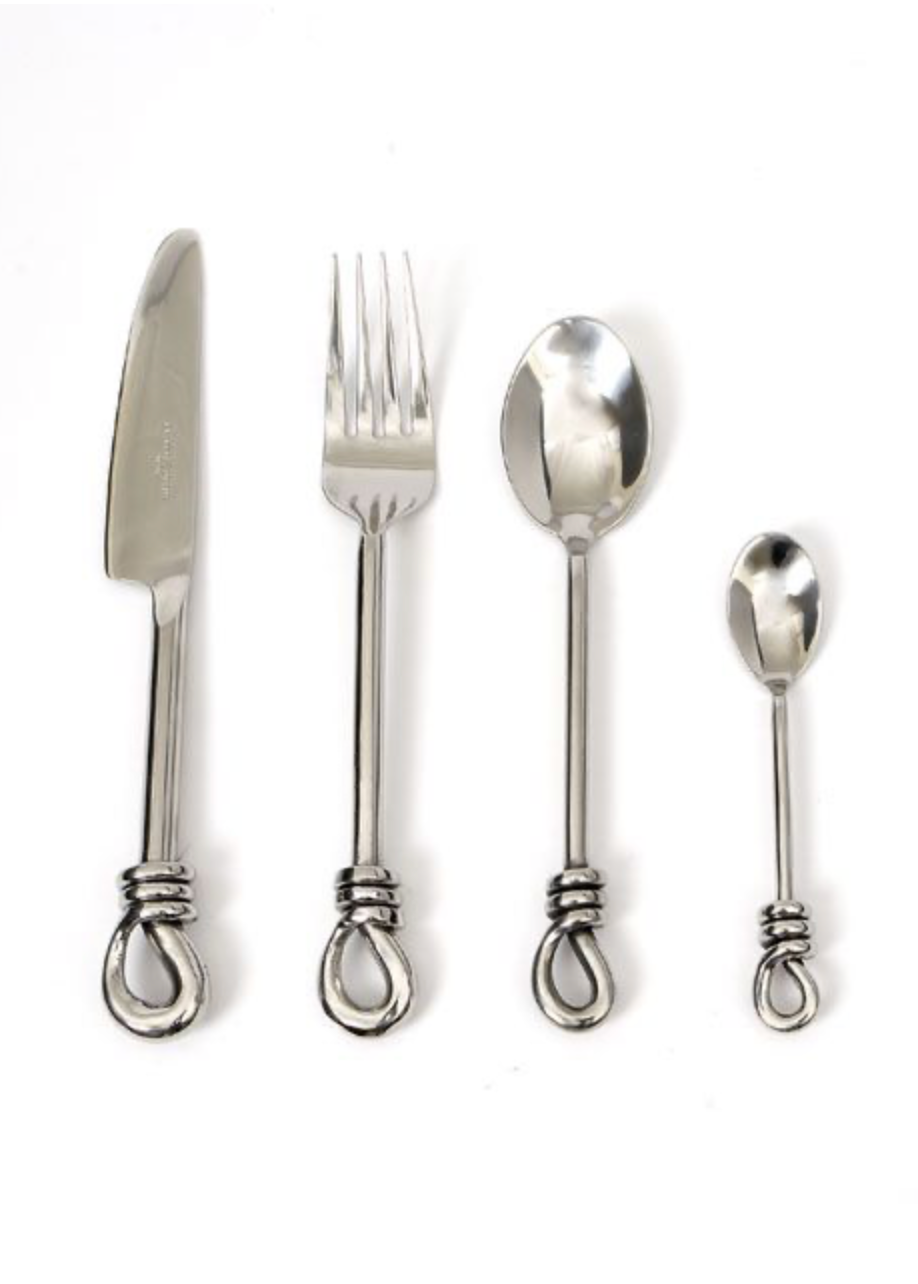 Polished Knot 4 Piece Cutlery Set