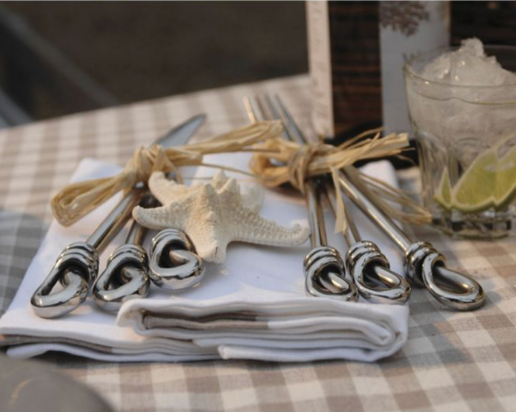 Polished Knot 4 Piece Cutlery Set