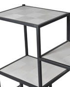 Aurora Squares Narrow Multi-shelf Display Unit