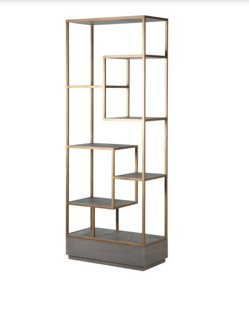Multi-shelf Gold Display Unit