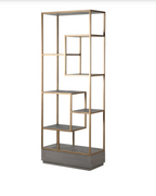Multi-shelf Gold Display Unit