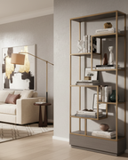 Multi-shelf Gold Display Unit