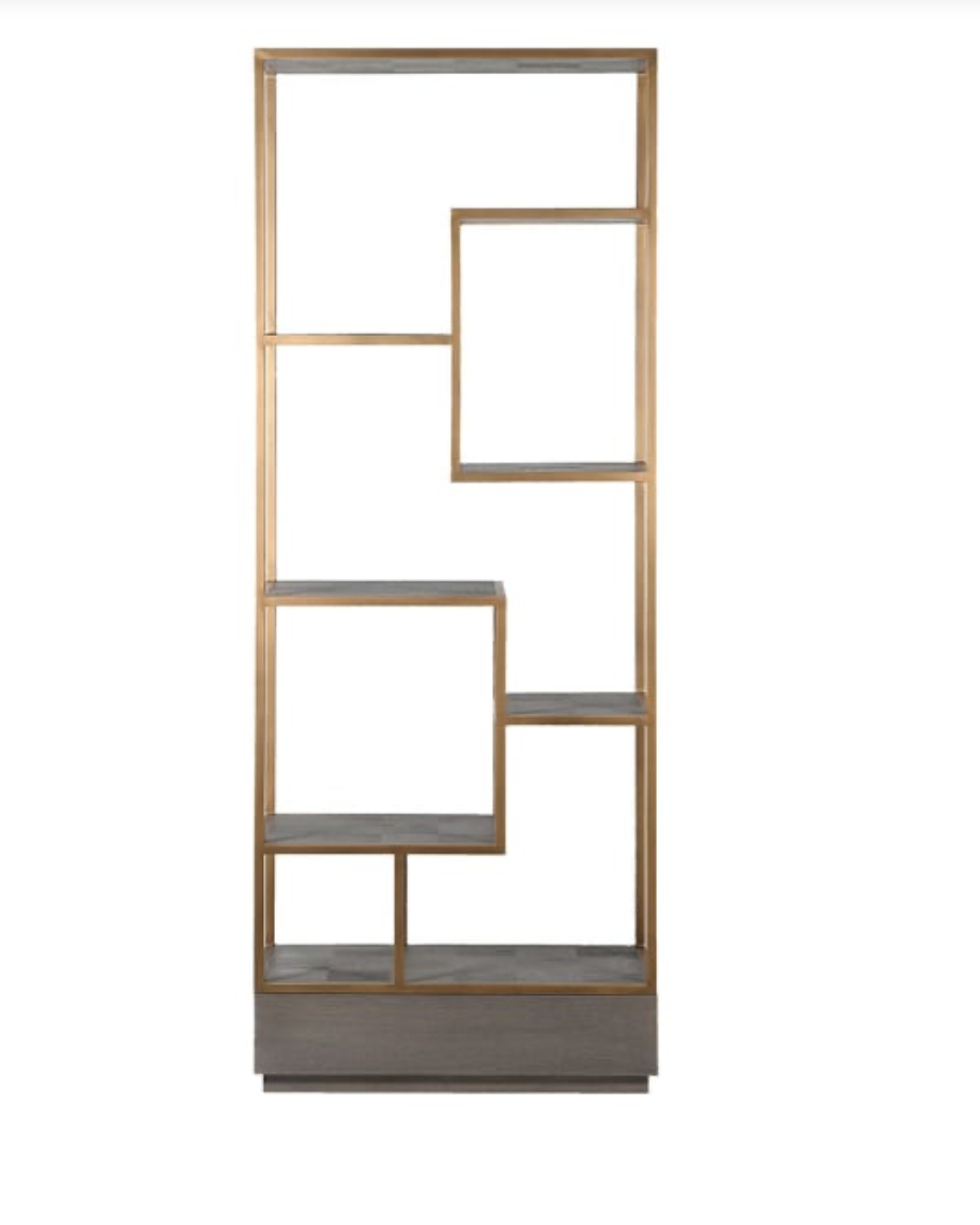 Multi-shelf Gold Display Unit
